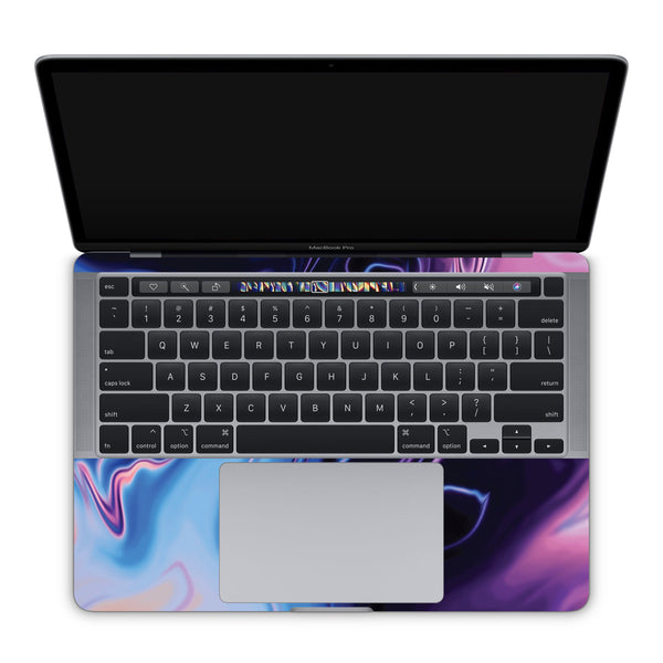 Skin Decal Wrap pour MacBook Pro 13 Retina Touch Violet en Skin Decal Wrap pour MacBook Pro 13 Retina Touch Violet en