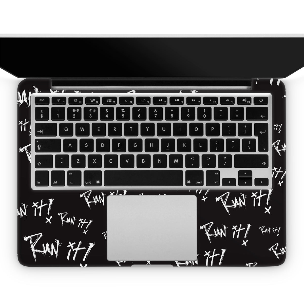 Run It - Black (MacBook Skin)