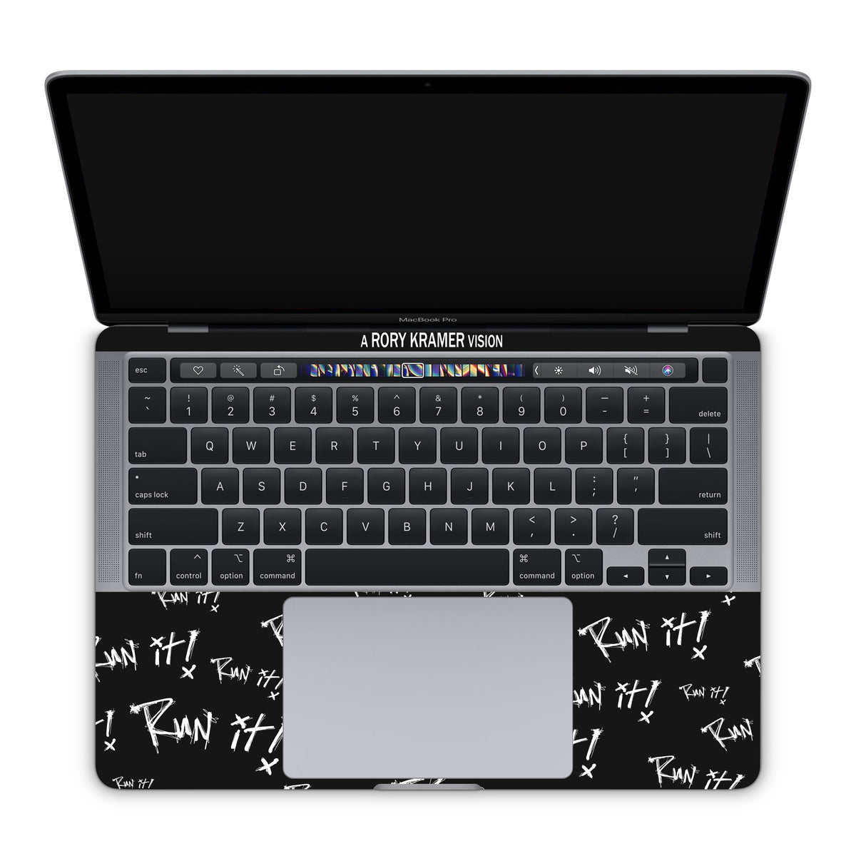 Run It - Black (MacBook Skin)