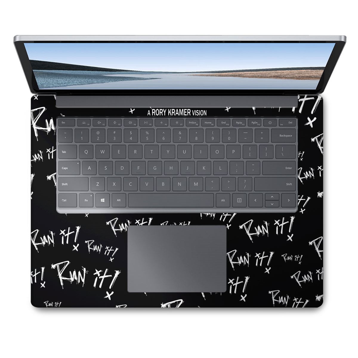 Run It - Black (Surface Laptop Skin)