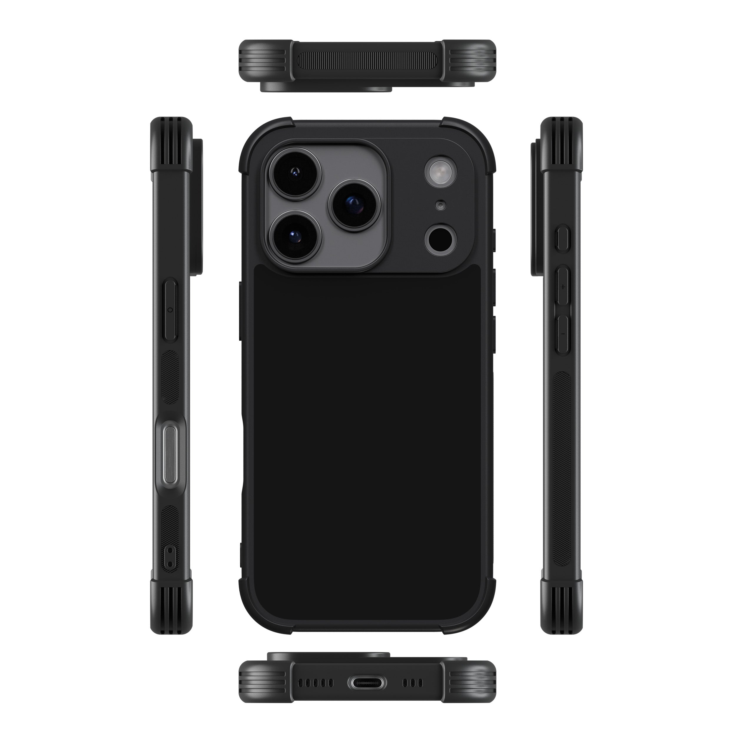 Jet Black (Enduro iPhone Case) - fishskyn