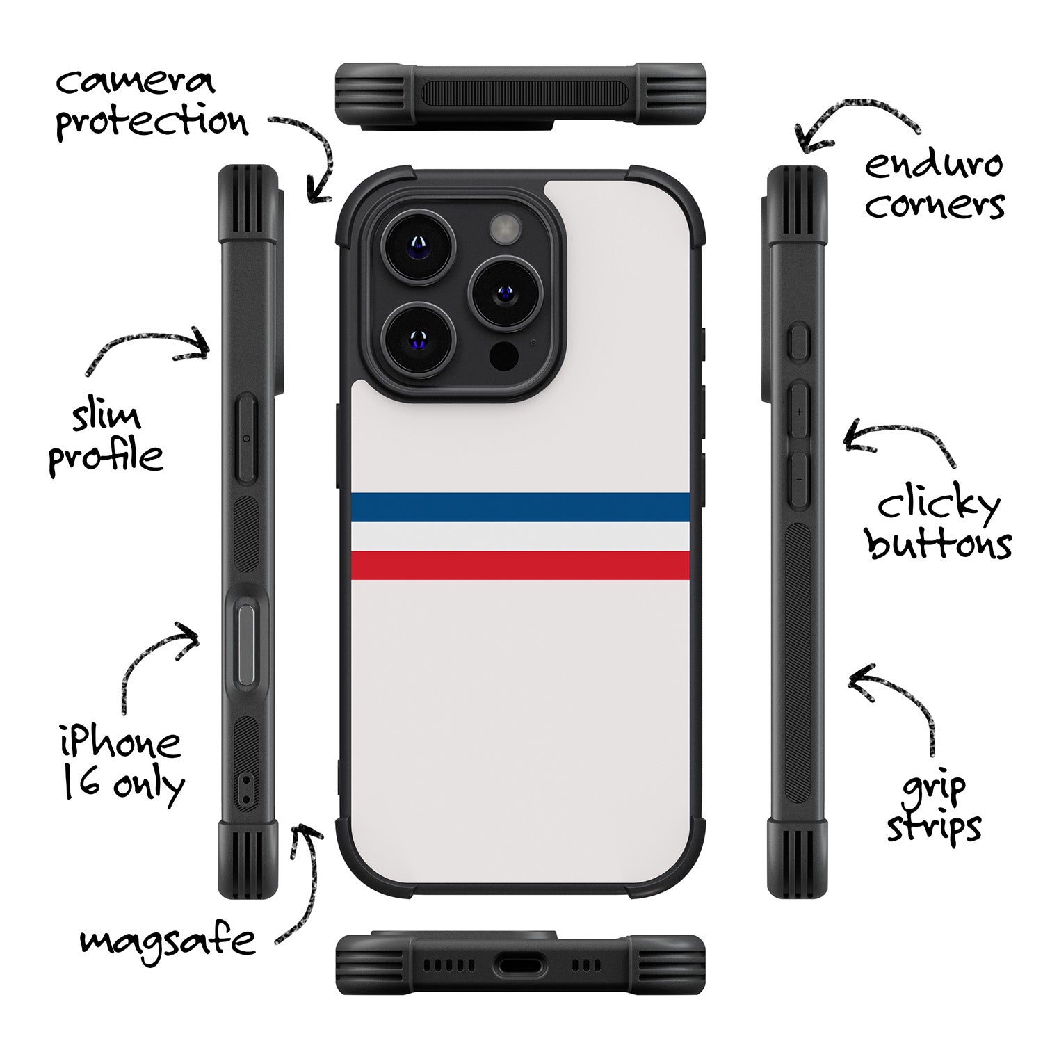 Old Glory (Enduro iPhone Case)