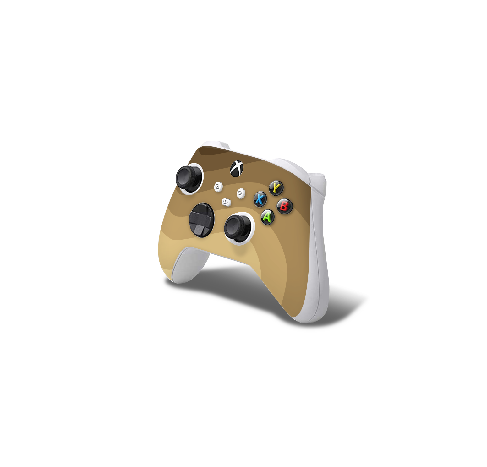 Xbox controller 2024 gold and white