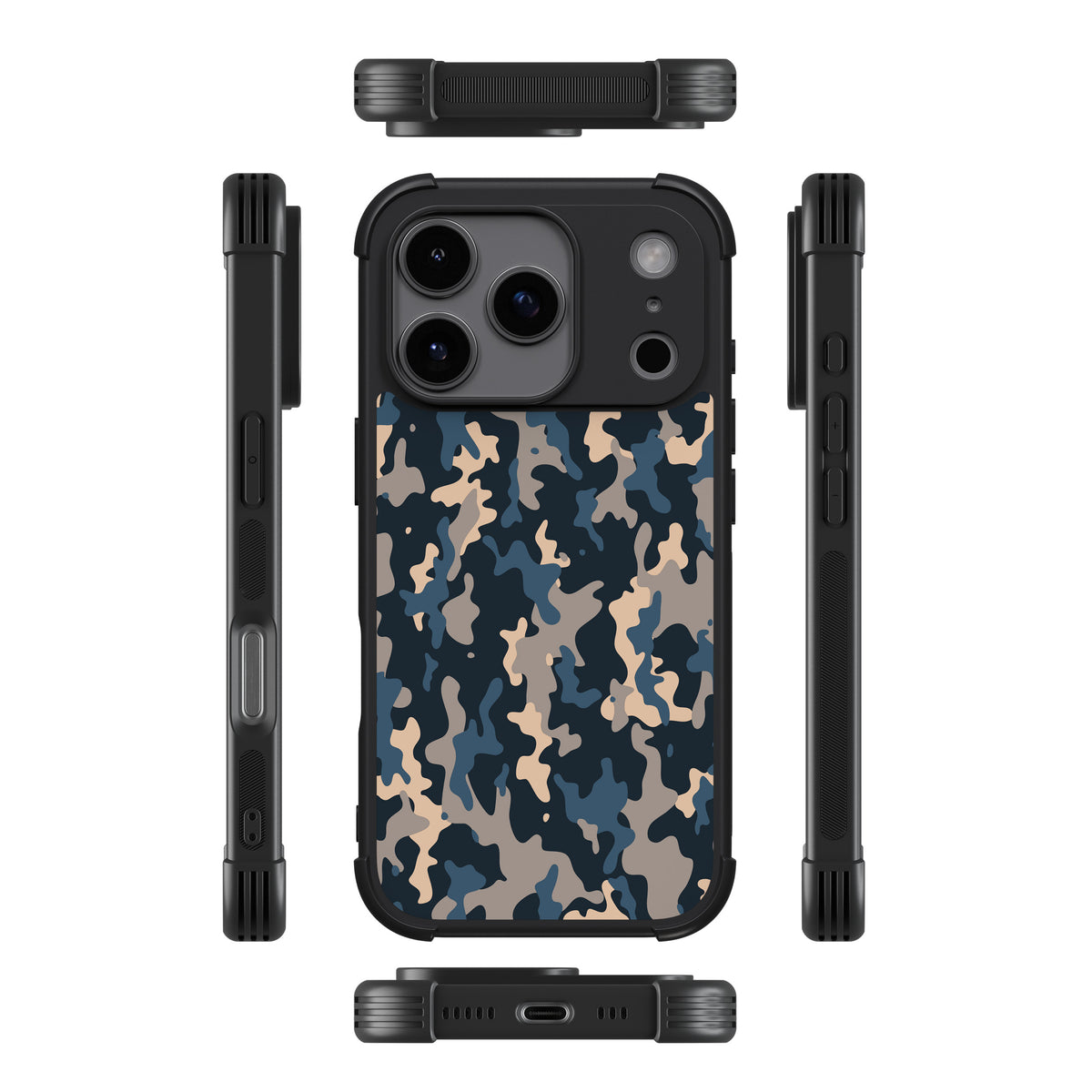 Navy Camo (Enduro iPhone Case)