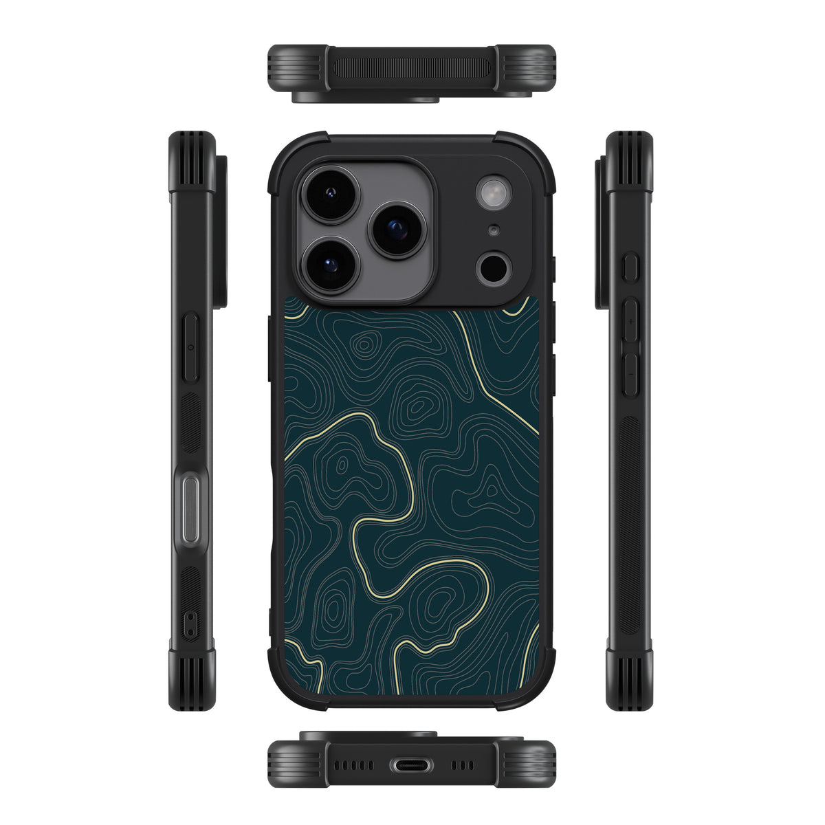 Crater Blue (Enduro iPhone Case)