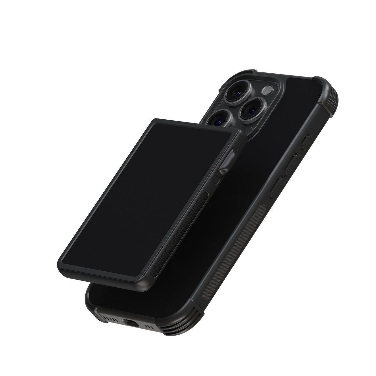 Jet Black (Daily Card Carrier Magsafe Wallet)