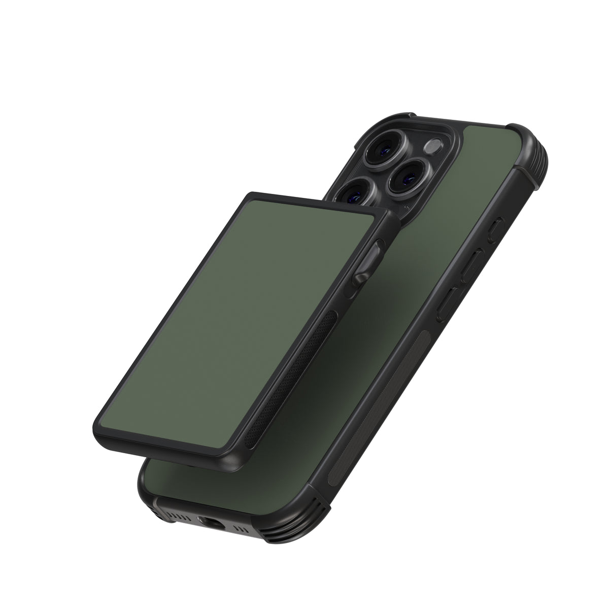 Olive Green (Daily Card Carrier Magsafe Wallet)