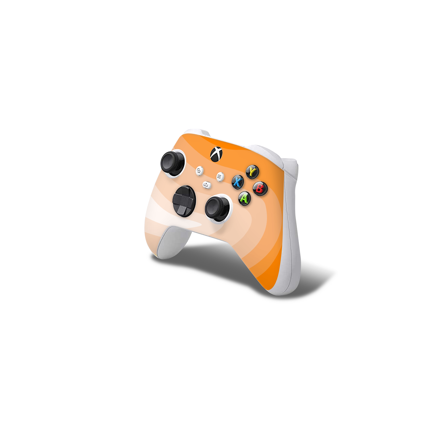 Orange and white hot sale xbox one controller