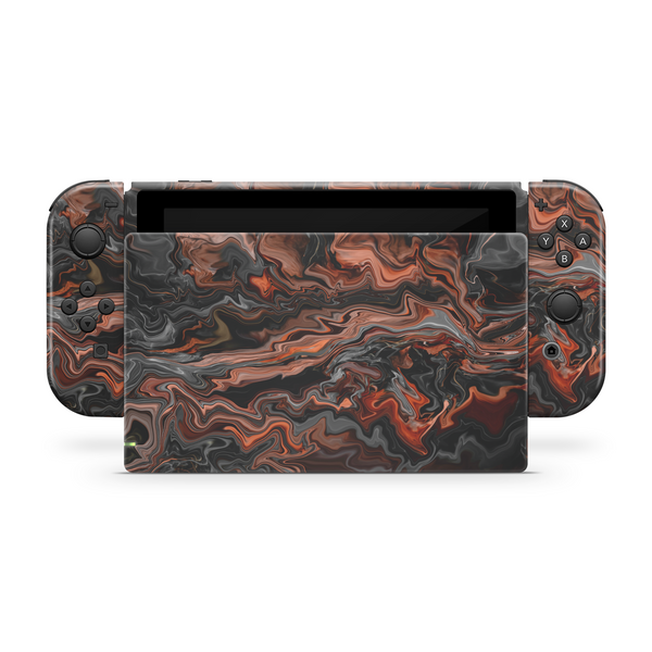 Nintendo Switch qanba obsidian Obsidian (Nintendo Switch Skin) - fishskyn